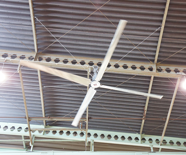 【施工事例】大型シーリングファン