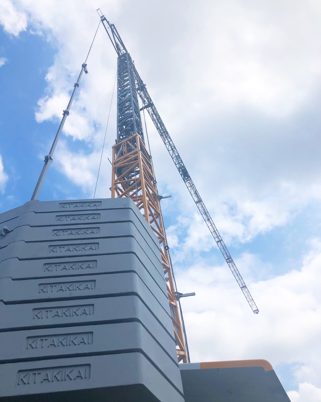 定置式水平ジブクレーン