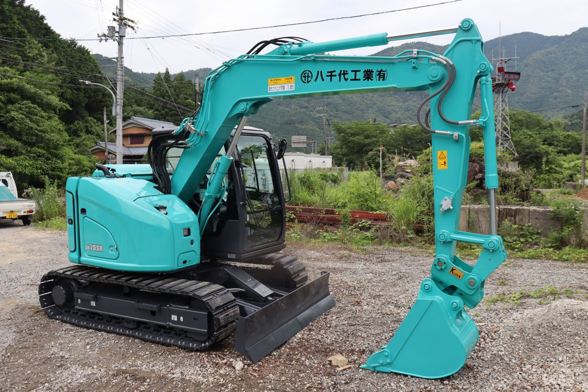 コベルコSK75SR 納車しました✨